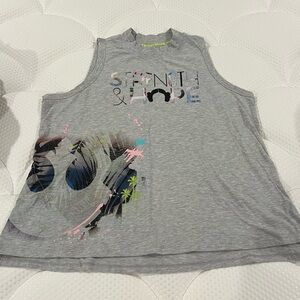 Disney Star Wars Gray Women’s Tank Top with Mock Turtleneck